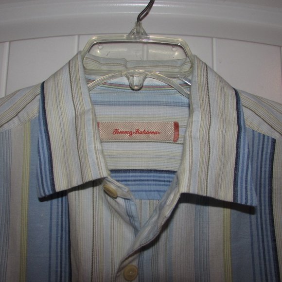Tommy Bahama Short Sleeves Shirt Men's Medium - Picture 2 of 13